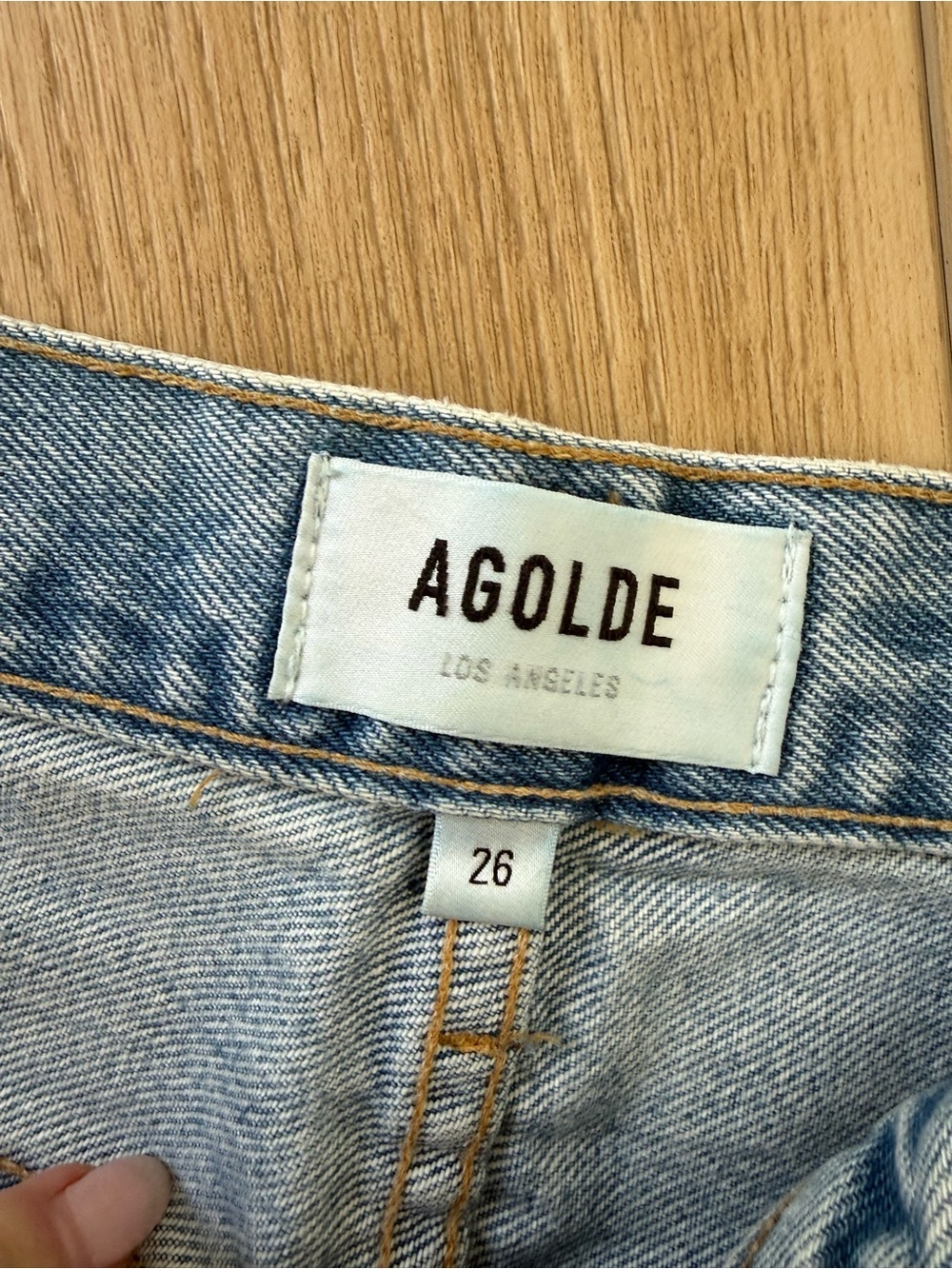 Agolde 90s mid rise distressed - Picture 2 of 8